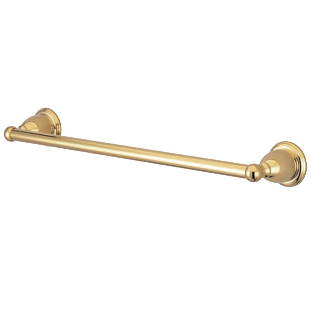 Kingston Brass BA1752PB Heritage 18-Inch Towel-Bar, Polished Brass