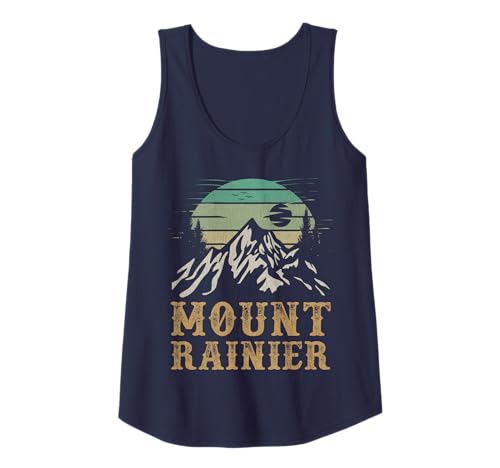 Mount Rainier National Park Merchandise Hiking Mt Rainier Tank Top