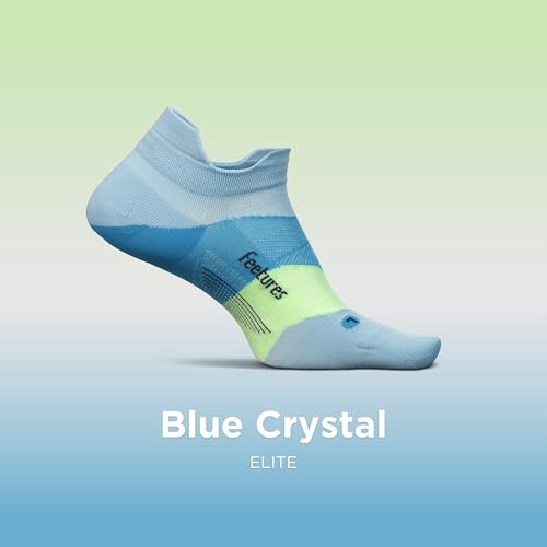 Image of Feetures Elite Light Cushion Mini Crew Sock - Sport Sock with Targeted Compression