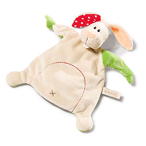 NICI Plüsch NICI Schmusetuch Hase 25x25cm (39679), Beige