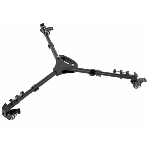 ayex Stativwagen Rollwagen Stativdolly aus Aluminium bis 18kg Tragfähigkeit
