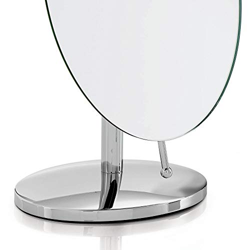 Robert Welch Oblique Free Standing Mirror. 18/10 Stainless steel. Easy to clean.