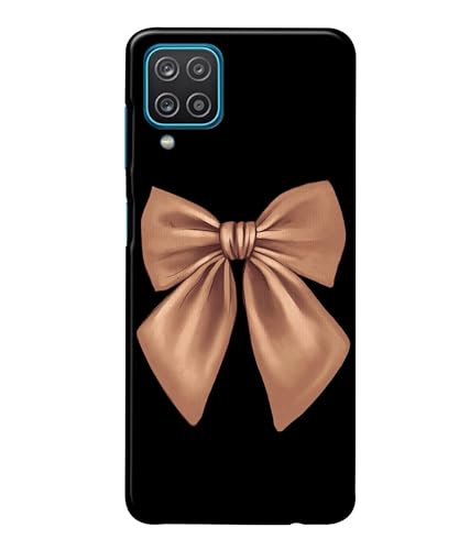 Image of Girly Pink Bow Printed Hard Back Case Cover Compatible for Samsung Galaxy M32 4G (Multicolor) - D1660