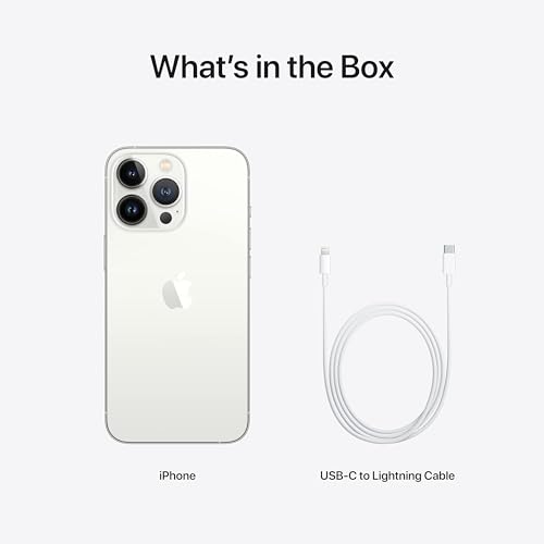 Image of Apple iPhone 13 Pro, 256GB, Silver - Locked to Boost Mobile (Renewed)