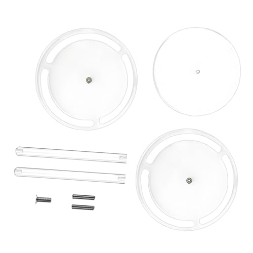 PRETYZOOM Elegant Glasses Storage Rack Acrylic Organizers for Eyewear for Store Home