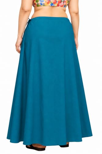 Image of CITIX Pure Cotton Petticoat for Women's Saree | Adjustable Drawstring Waist