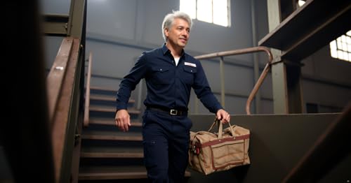 Rekha bag house Washable Multipurpose Tool Storage Bag For Electrician Plumber Technician Bag with 3 pockets and Maximum Durability 18"