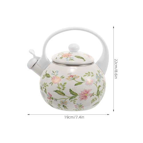 Bouilloire à thé en émail de qualité supérieure au design soigné - 3