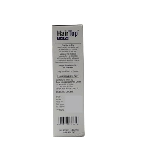 Image of Entod HairTop Strengthening Shampoo 150 ml Fortify & Revitalize Your Hair