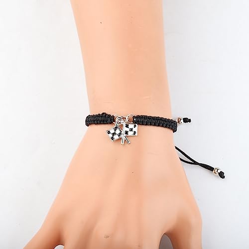 CHOORO Race Charm Adjustable Bracelet - Car Racing and Drag Racing Gift4
