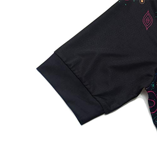 Image of Cycling Jerseys Women Bike Shirts Short Sleeve Bicycle Clothes Breathable Stretch Labric Bicycle Uniforms