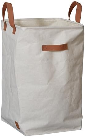 LOVE IT STORE IT Premium Storage Basket with Handles - Linen Cott...
