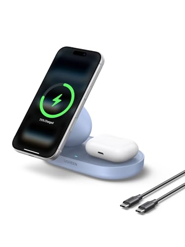 [ Protezione Sicura ] Dotato di protezioni avanzate contro il surriscaldamento, le sovracorrenti e i cortocircuiti, questo caricatore wireless da 15W integra la tecnologia ThermalGuard per un controllo ottimale della temperatura e una ricarica rapida in totale sicurezza.