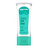 Amazon Basics Baby Oil Gel with Aloe Vera & Vitamin E, Moisturizing, Fast Absorbing, No-Mess, Dermatologist Tested, 6.5 fl oz, Pack of 1 (Previously Solimo) Temp