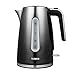 Price comparison product image Tower T10046GRP Infinity Ombre 1.7 Litre Open Handle Kettle with Rapid Boil, Removable Filter, Stainless Steel, 3000W, Graphite