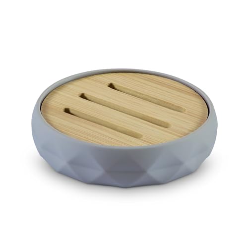 Image of Freelance Portofino ABS Soap Dish Holder for Bathroom, Taupe - Wash Basin Soap Box Sabun Dani /Sabundani - Soap Bar Holder Box - Soap Tray /Stand /Case /Cases for Kitchen Sink, Bathroom, Washroom