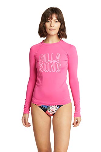 Billabong Women's Classic Long Sleeve Rashguard Swimwear, Shaka