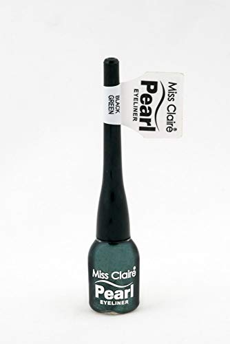 Miss Claire Pearl Eyeliner 14 Black Green 5 g miniatura 1