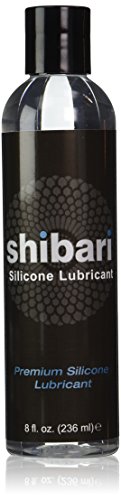 Shibari Intimate Lubricant, Premium High-Grade Silicone Lube, 8 Ounce Lube Bottle
