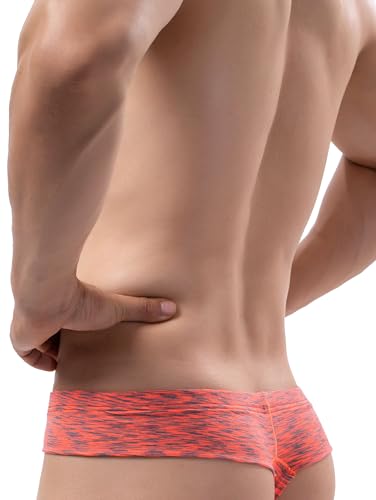 iKingsky Men's Colorful Cheeky Thong Sexy Mini Cheek Underwear Sext Quick-dry Under Panties for Men4
