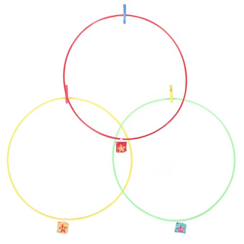 VANZACK 3pcs Underwater Diving Rings Pool for Fun Swim Training Hoops Enhance Swimming Skills Safe Material for Summer Pool Games