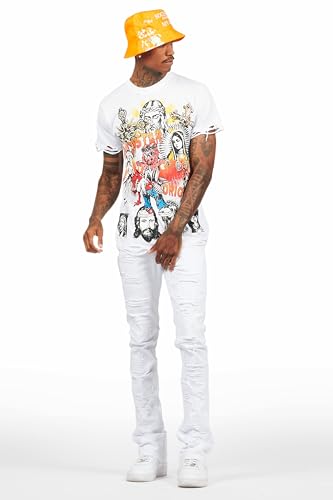 Men's Holibert Stacked Flare Jean3