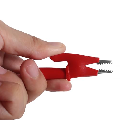 Image of 4pcs Alligator Clips to Banana Clips Test Lead 4mm Banana Plug Alligator Clip Test Probe Lead Wire Cable 1M for Electrical Testing