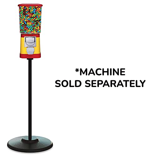 Entervending STAND-1 Single Black Metal Stand With Square Base For Candy Gumball Bulk Vending Machines thumb #3
