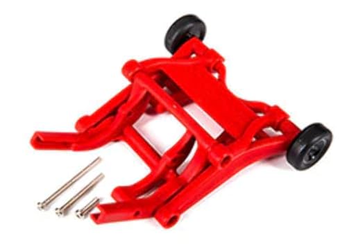 Roulette rouge Traxxas 3678R pour éviter les casses sur Rustler
