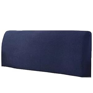 Bed Hoofdeinde Hoes Dubbel Enkele Super King Size Hoofdeinde Hoes Protector Elastische all-inclusive Ontwerp Hoofdeinde Bed Cover Effen Kleur Slaapkamer Decoratie (Color : #6, Size : 120(47.2”))