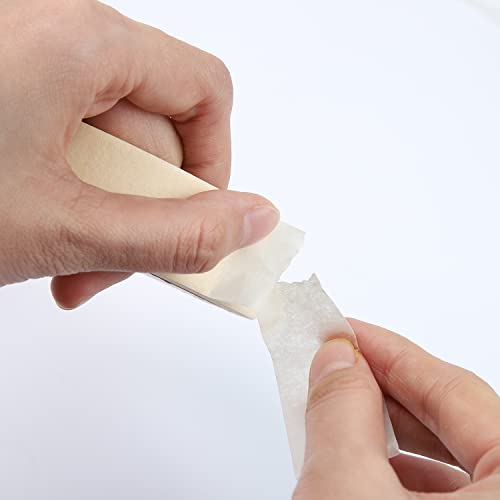 NORTHERN BROTHERS Masking Tape for Painting 25mm Indoor Decorators Decorating Tape Beige Adhesive Crafts Painters Tapes 12 Rolls (25mm x 20M)