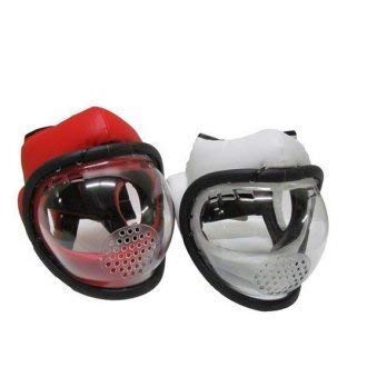Playwell Noir Kudo Tête Protège Complet Masque Visage (sans Haut Protection Tête) - Kids