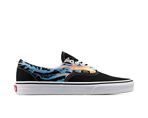 Vans UA Era FLORALWHT, Noir, Blanc Vrai, 42 EU