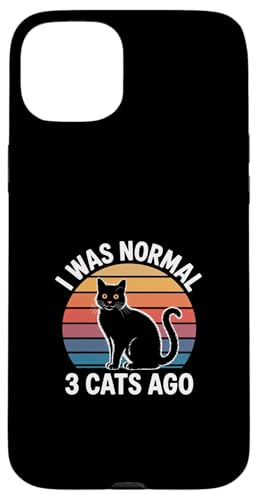 I Was Normal 3 Cats Ago �X�}�z�P�[�X iPhone 15 Plus �p