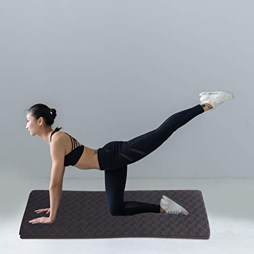 Almofada de Joelheira BESPORTBLE 4 peças para Ioga, Exercícios, Yoga, Tapete para Estar em Casa ou A