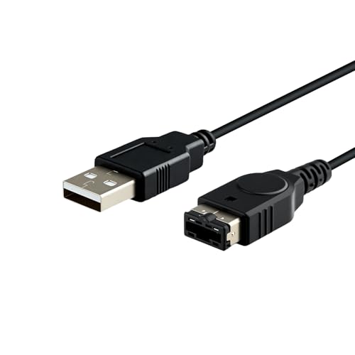 Mcbazel Câble de Charge USB pour Nintendo NDS et GBA SP - 120 cm, Recharge Facile via USB, Chargeur Compatible avec Game Boy Advance SP/Nintendo DS