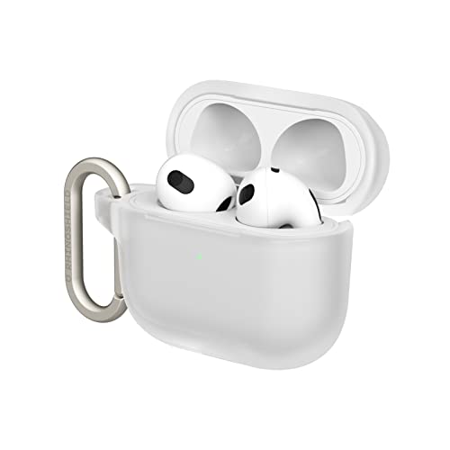 Coque AirPods 3 RhinoShield transparente avec mousqueton et protection antichoc standard