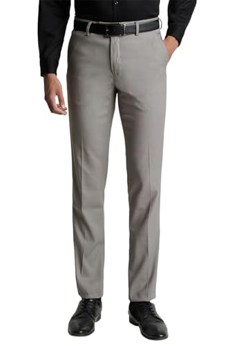 Image of Peter England Premium Formal Trousers - Cross Pocket Style