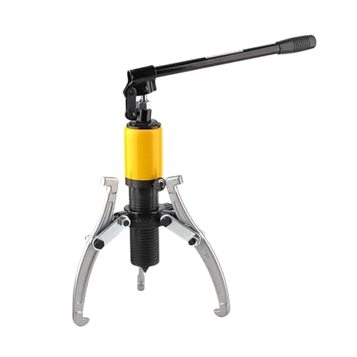 HEQIM Wheel Bearing Puller Separator, Hydraulic Gear Puller kit, Bearing Puller 2 or 3 jaw Puller, Vertical and Horizontal Wheel Puller for Sprockets, rotors, axles, Wheel Bearings(50T/110000LB)