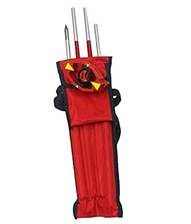 F.I Mini Prism with Folding Poles in 4 Parts for Total Station Land Survey 3