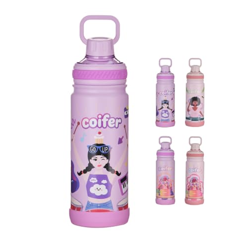 Coifer 22 oz Insulated Water Bottle with Handle - image 1