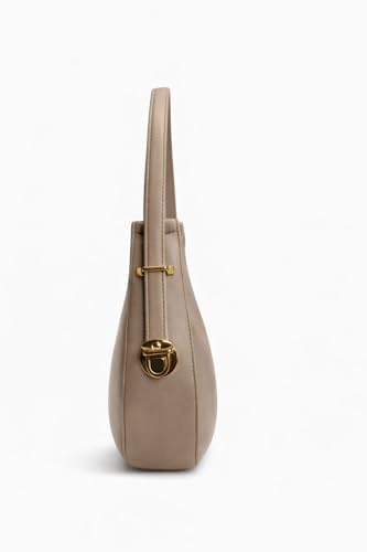 Image of Women's Shoulder & Sling Bag with Zipper Closure, Detachable Long Strap, Spacious Single Compartment Handbag for Daily & Office Use | Trendy Design