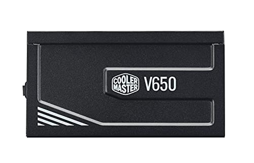Alimentatore V650 Gold V2, Presa EU, 650 W, 80 PLUS Gold, Completamente Modulare, Alimentatore ATX, Ventola FDB Silenziosa 135mm, Modalità Semi-Fanless, Black Edition - Alimentatore - Immagine 2