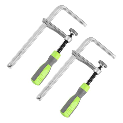 Niceminiwall Lot de 2 colliers de serrage robustes en T pour rail de guidage en queue d'aronde en métal pour atelier de travail du bois, outil de fixation de...