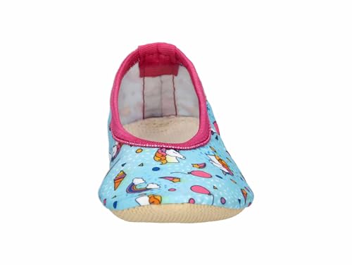 Lico Unisex Kinder 1 Style Gymnastikschuhe, Türkis Pink, 41 EU – Ansicht 3