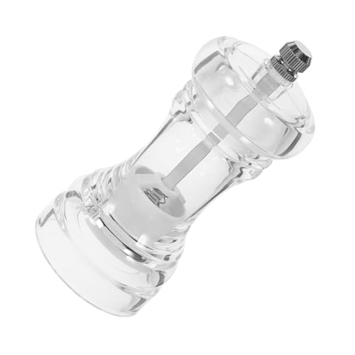 KICHOUSE Adjustable Coarseness Shaker Bottle for Pepper with Smooth Grinding Material and Comfortable Grip