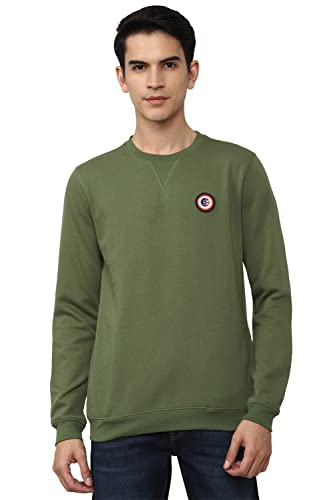 Image of Peter England Men Cotton Round Neck Sweatshirt