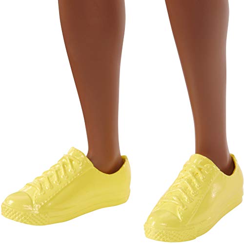 Barbie GRB87 - Ken Fashionistas Puppe mit lila Oberteil und Kurze Hose, Spielzeug für Kinder von 3 bis 8 Jahren – Bild 6