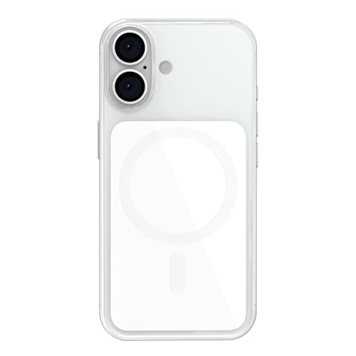 Image of GRIPP Native Case Compatible with Mag-Safe for iPhone 17 | 6ft Drop-Tested with D30 Technology, 360 Protection, Scratch-Resistant, Raised Camera Edges, Metallic Buttons Back Cover - White