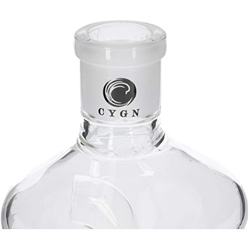 CYGN® UFO Shisha Molassefänger Transparent I Molassefänger aus hochwertigen Borosilikatglas I Hookah Shisha… – Bild 4